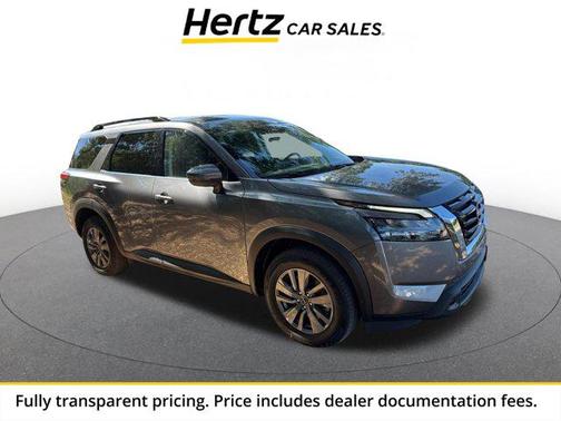 Gun Metallic 2025 Nissan Pathfinder SV 4WD