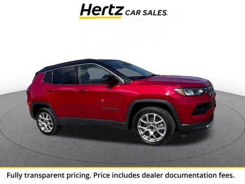 Red Hot Pearlcoat 2025 Jeep Compass Limited