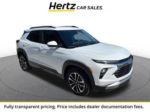 Summit White 2025 Chevrolet Trailblazer LT