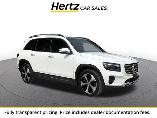 Polar White 2025 Mercedes-Benz GLB 250 4MATIC