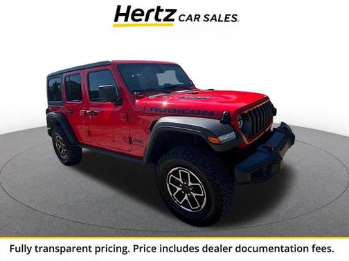 Firecracker Red Clearcoat 2025 Jeep Wrangler Rubicon