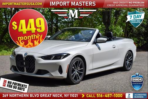 White 2025 BMW 430 i xDrive