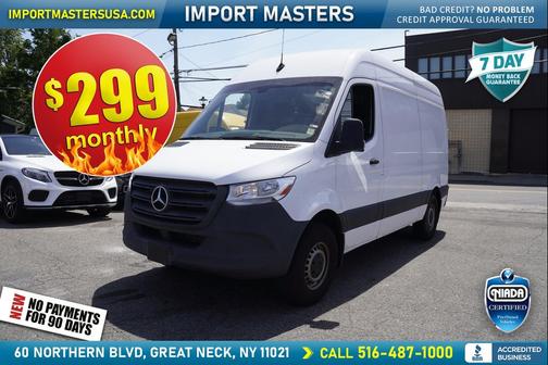 White 2023 Mercedes-Benz Sprinter 1500 Standard Roof 4-Cyl Gas