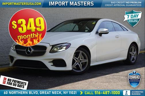 White 2019 Mercedes-Benz E-Class 4MATIC
