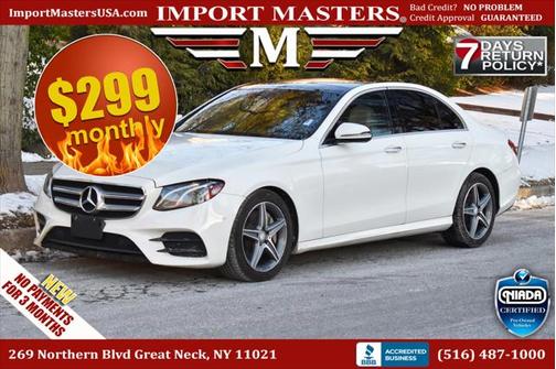 2017 Mercedes-Benz E-Class E 300 4MATIC