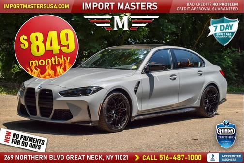 Brooklyn Grey Metallic 2021 BMW M3 Base