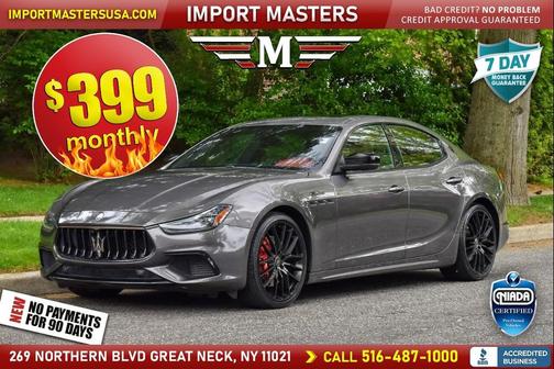 Grey 2022 Maserati Ghibli Modena Q4