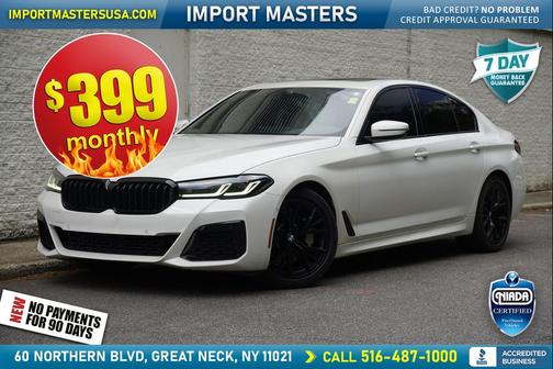 Alpine White 2021 BMW 530