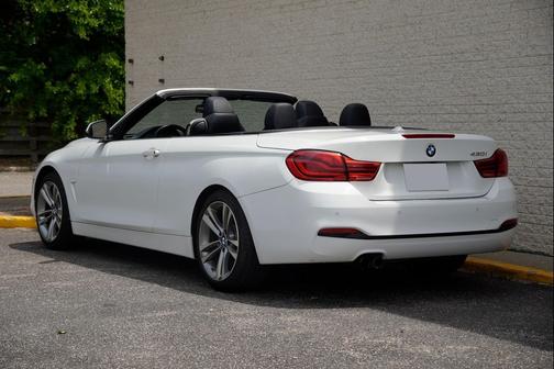 White 2018 BMW 430 i