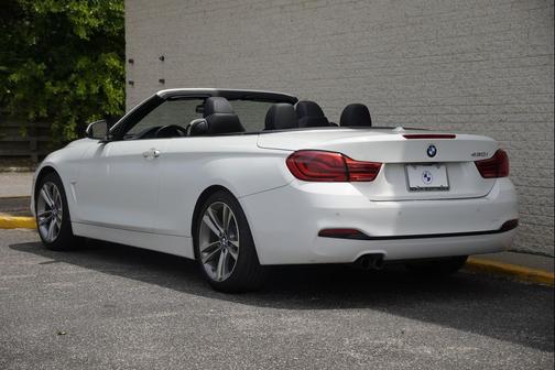 White 2018 BMW 430 i