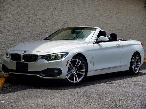 White 2018 BMW 430 i
