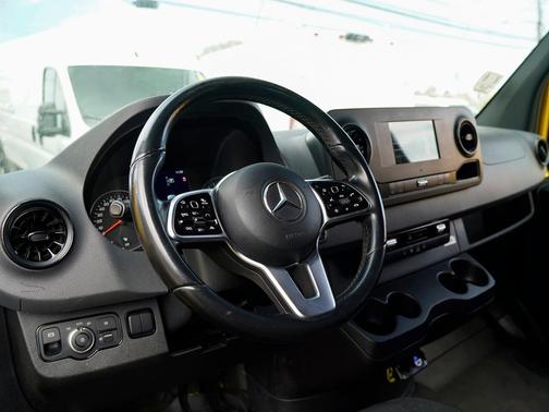 Calcite Yellow 2021 Mercedes-Benz Sprinter 2500 High Roof