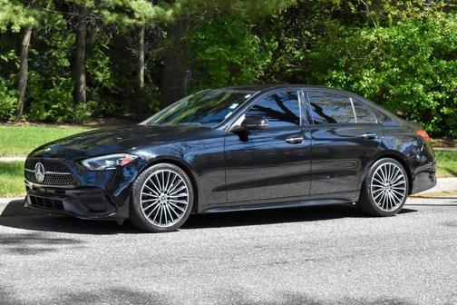Black 2022 Mercedes-Benz C-Class Sedan