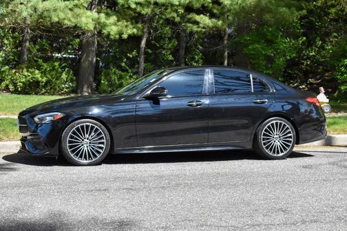Black 2022 Mercedes-Benz C-Class Sedan