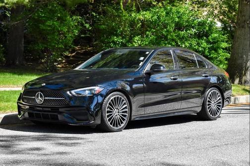 Black 2022 Mercedes-Benz C-Class Sedan