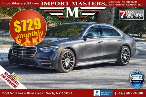 2021 Mercedes-Benz S-Class S 580 4MATIC