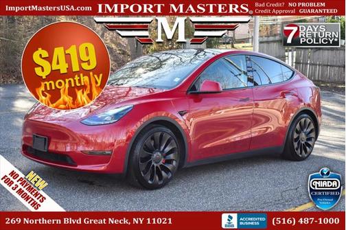 2022 Tesla Model Y Performance Dual Motor All-Wheel Drive