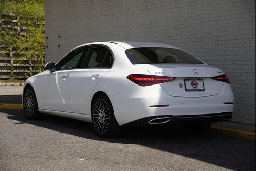 White 2022 Mercedes-Benz C-Class C 300 4MATIC
