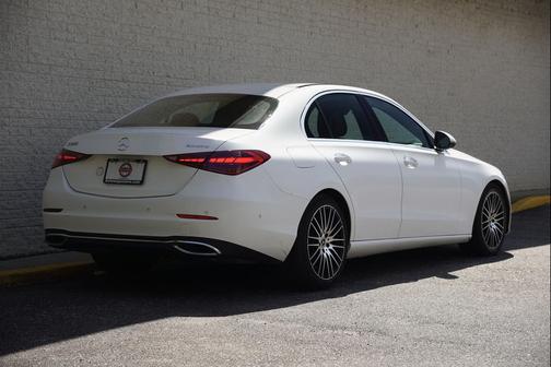 White 2022 Mercedes-Benz C-Class C 300 4MATIC