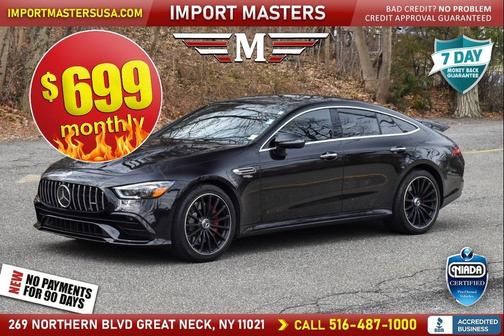 Obsidian Black 2022 Mercedes-Benz AMG GT 43 4-Door