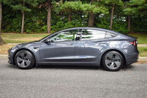 Grey 2022 Tesla Model 3 Long Range