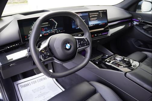 Black 2025 BMW 530 xDrive