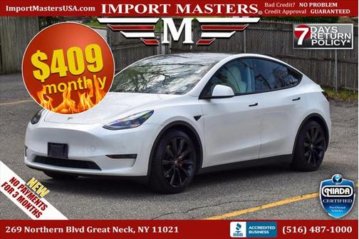 2021 Tesla Model Y Performance Dual Motor All-Wheel Drive