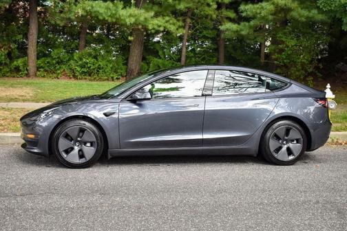 Grey 2022 Tesla Model 3 Long Range Dual Motor All-Wheel Drive