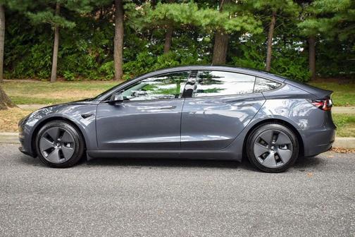 Grey 2022 Tesla Model 3 Long Range Dual Motor All-Wheel Drive