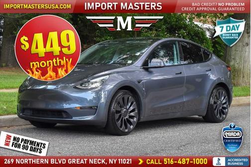 2022 Tesla Model Y Long Range Dual Motor All-Wheel Drive