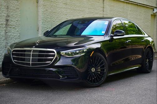 Black 2021 Mercedes-Benz S-Class 4MATIC