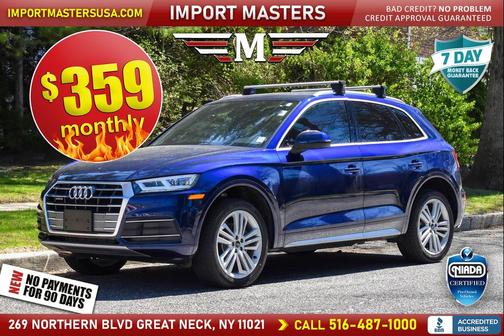 Navarra Blue Metallic 2020 Audi Q5 45 Premium Plus