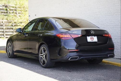Black 2023 Mercedes-Benz C-Class C 300 4MATIC