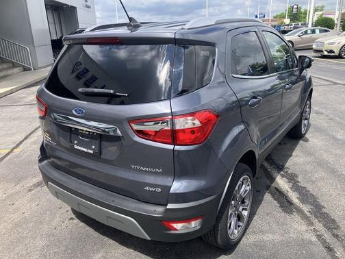 Smoke Metallic 2022 Ford EcoSport Titanium