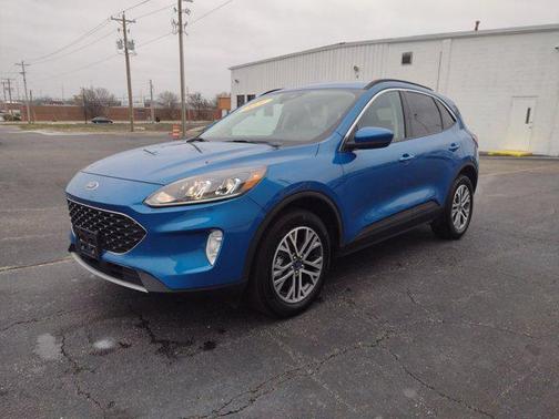 Blue 2021 Ford Escape SEL