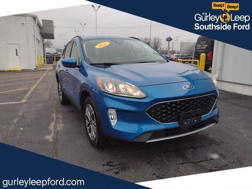 Blue 2021 Ford Escape SEL