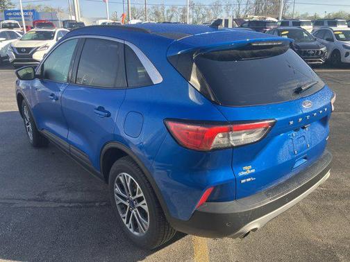 Blue 2021 Ford Escape SEL