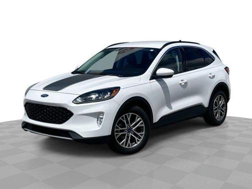 Oxford White 2021 Ford Escape SEL
