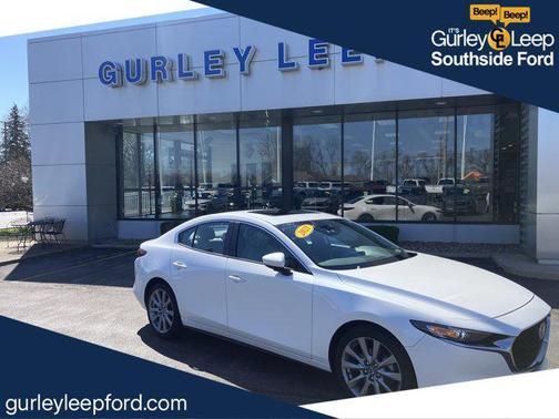 Snowflake White Pearl Mica 2021 Mazda Mazda3 AWD w/Preferred Package