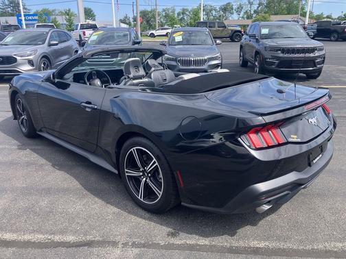 Shadow Black 2024 Ford Mustang EcoBoost Premium