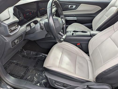 Shadow Black 2024 Ford Mustang EcoBoost Premium