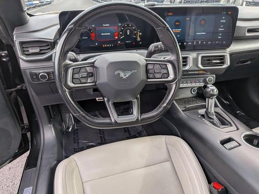 Shadow Black 2024 Ford Mustang EcoBoost Premium