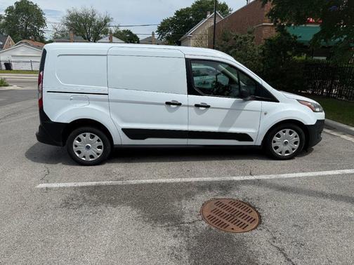 Frozen White 2019 Ford Transit Connect XL w/Rear Liftgate