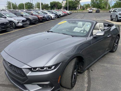 Gray Metallic 2024 Ford Mustang EcoBoost Premium