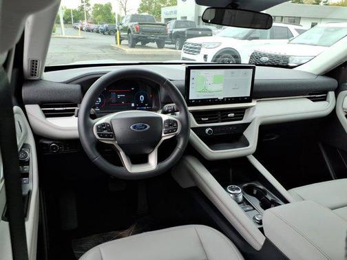 Space White Metallic 2026 Ford Explorer Active