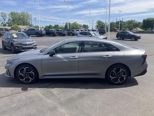 Steel Matte Gray 2025 Kia K5 GT-Line