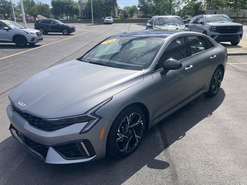 Steel Matte Gray 2025 Kia K5 GT-Line