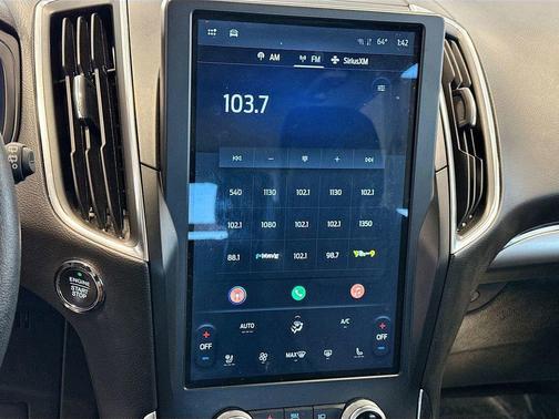 Gray Metallic 2024 Ford Edge Titanium