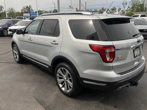 Ingot Silver Metallic 2018 Ford Explorer Limited