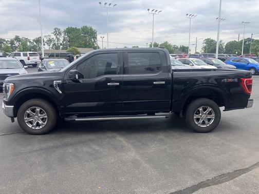 Agate Black Metallic 2021 Ford F-150 XLT